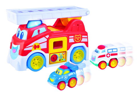 Jucarii interactive - Masinuta de pompieri - Vroom Vroom