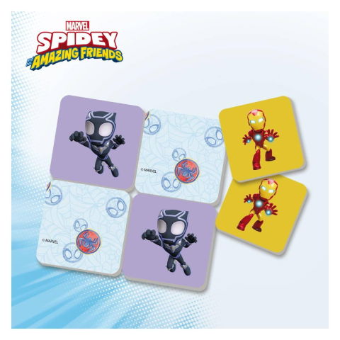 Jucarii de logica - Masuta cu activitati Paienjenelul Marvel