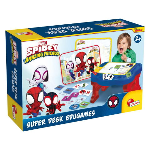 Jucarii de logica - Masuta cu activitati Paienjenelul Marvel