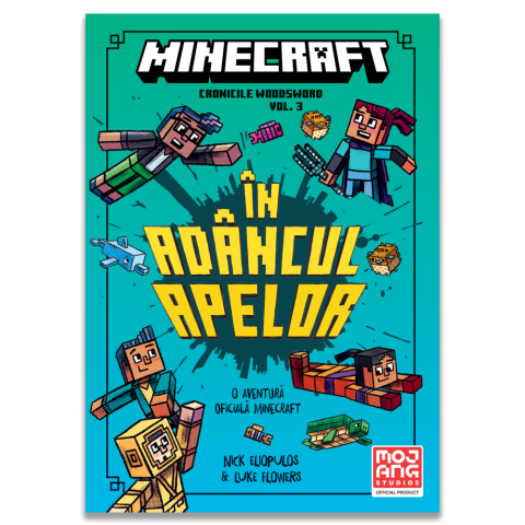 25 - 50 LEI - Minecraft - Cronicile Woodsword Vol. 3: In adancul apelor