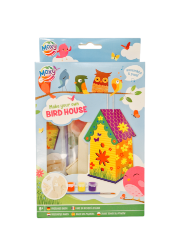 10 - 25 LEI - Mini casuta pasarilor cu floricele