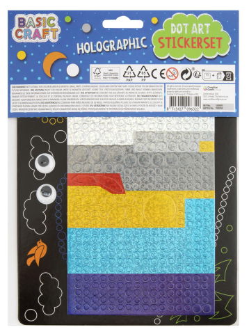 10 - 25 LEI - Mozaic cu autocolante - Masinuta