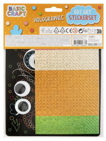 10 - 25 LEI - Mozaic cu autocolante - Tigru