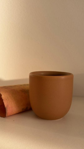 80ml - espresso - Pahar ceramic espresso 80 ml glazurat manual | Design minimalist