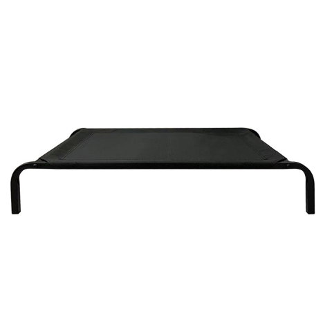 Best deals - Pat pentru Animalele de Companie, Flippy, din Plasa este Rezistent la Umiditate, Picioare de Otel, Respirabil, Marimea S 68 x 55 x 16 cm, Negru