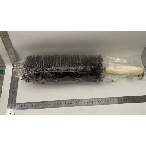 Pentru casa - Perie Multifunctionala 2in1, Flippy, de Curatare a Prafului, 38 x 11 cm, Perie si Burete, Crem