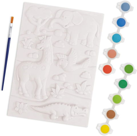Jucarii arta si creativitate - Pictez 3D - Safari