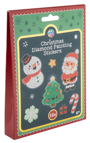 10 - 25 LEI - Pictura cu diamante - Abtibilduri de Craciun