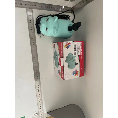 Pompe Baloane - Pompa Electrica de Umflat Baloane, Flippy, Model Catelus, cu o Iesire, 220V, Putere 300W, Accesorii petrecere, Verde