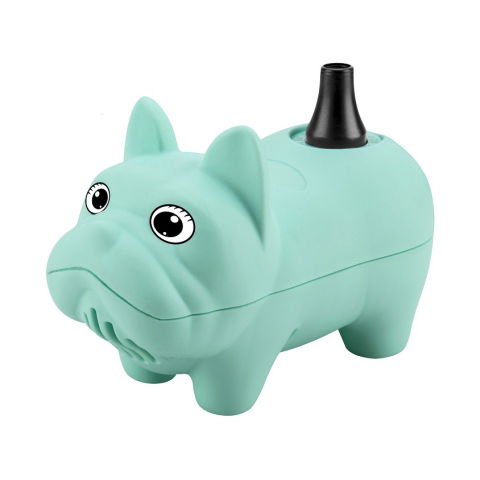 Pompe Baloane - Pompa Electrica de Umflat Baloane, Flippy, Model Catelus, cu o Iesire, 220V, Putere 300W, Accesorii petrecere, Verde