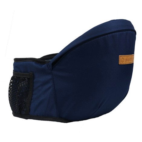 Articole pentru copii - Port-Bebe Ergonomic Ajustabil cu Scaun, 3 Pozitii, Bumbac Respirabil, pentru Copii 0-3 Ani, 20 kg Maxim, 25 x 22 x 18 cm, Albastru