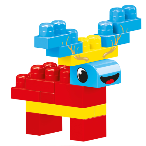 Seturi de construit - Primele cuburi de construit - 100 piese