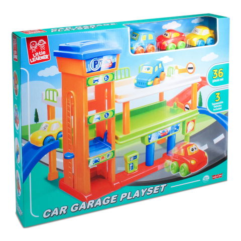 Seturi de construit - Primul meu garaj (33 piese)