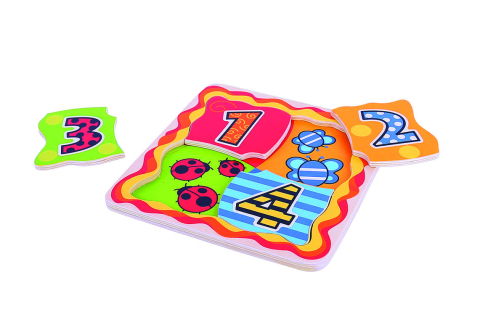 10 - 25 LEI - Primul meu puzzle - numere