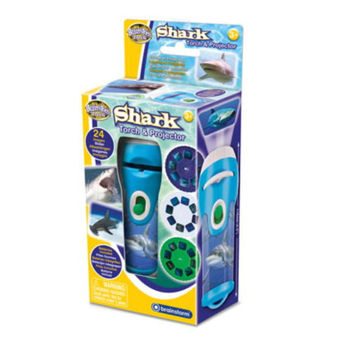 Jucarii dezvoltare imaginatie - Proiector tip lanterna - Rechini periculosi