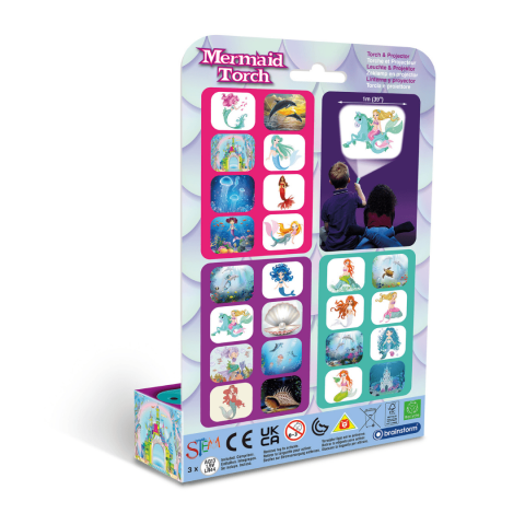 Jucarii dezvoltare imaginatie - Proiector tip lanterna - Sirene