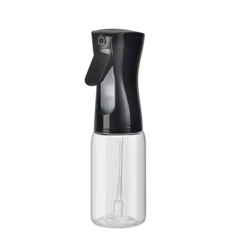 TeoMarket - Pulverizator pentru Ulei, Otet sau Alte Lichide, Flippy, Reincarcabil, Multifunctionale, Capacitatea 200 ml, Material Plastic, 20.5x6 cm, Negru