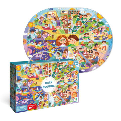 Puzzle-uri clasice - Puzzle - Activitatile zilnice (100 piese)