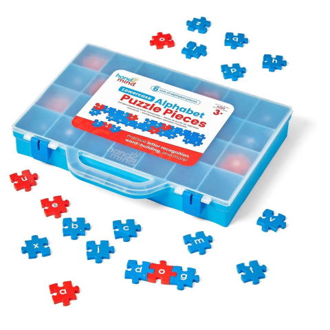 Pentru clasa - Puzzle alfabet - litere mici