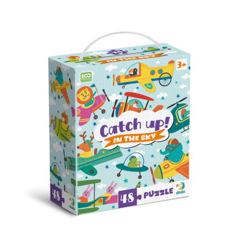 10 - 25 LEI - Puzzle - Aventuri in zbor (48 piese)