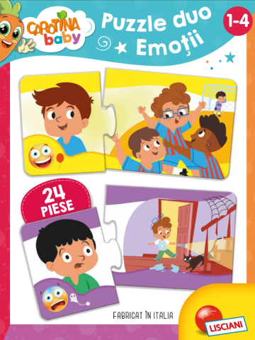 Puzzle-uri educative - Puzzle duo - Emotii (lb.romana)