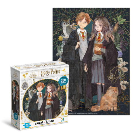 Puzzle-uri clasice - Puzzle Harry Potter - Hermione si Ronald ( 300 piese)