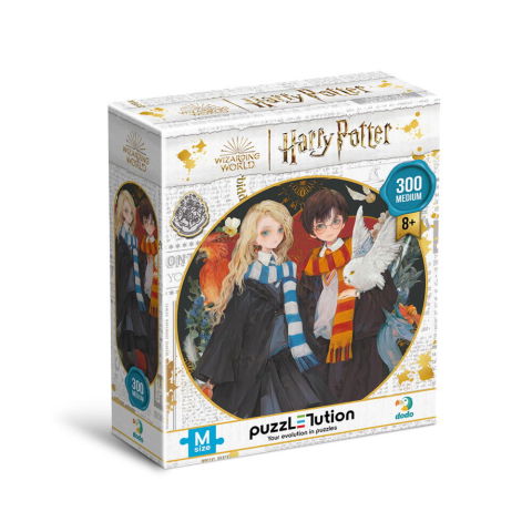 Puzzle-uri clasice - Puzzle Harry Potter - Luna si Harry (300 piese)