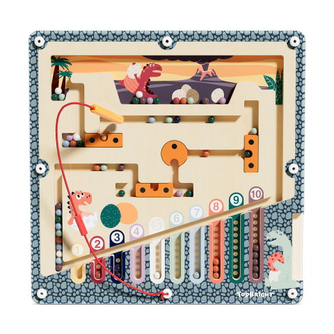 Puzzle-uri educative - Puzzle labirint - Cursa dinozaurului