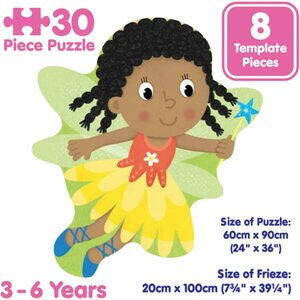 Puzzle-uri clasice - Puzzle Podea: Zane si unicorni (30 piese)