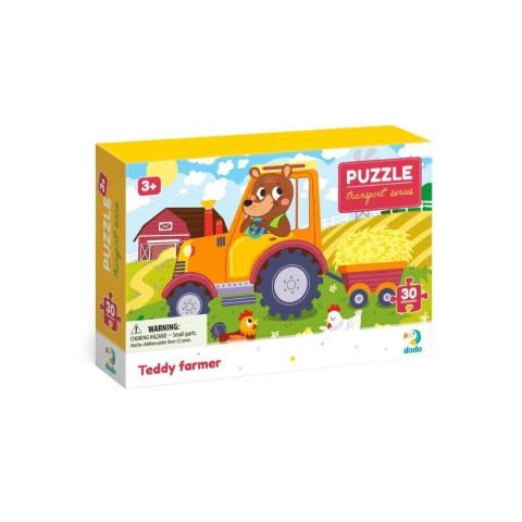 10 - 25 LEI - Puzzle - Ursuletul la ferma (30 piese)