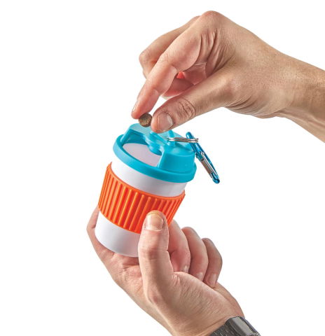 Best deals - Recipient portabil pentru hrana caini - Cana de cafea