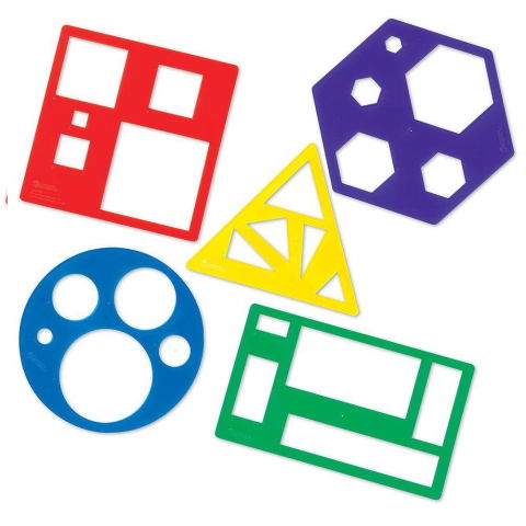 Jocuri matematice - Sabloane de desenat