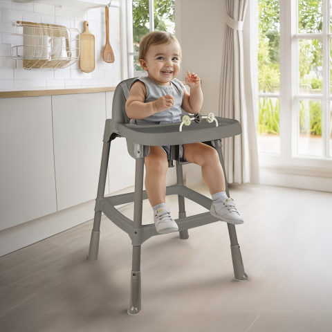 EduclassReseller - Scaun de masa - Gri