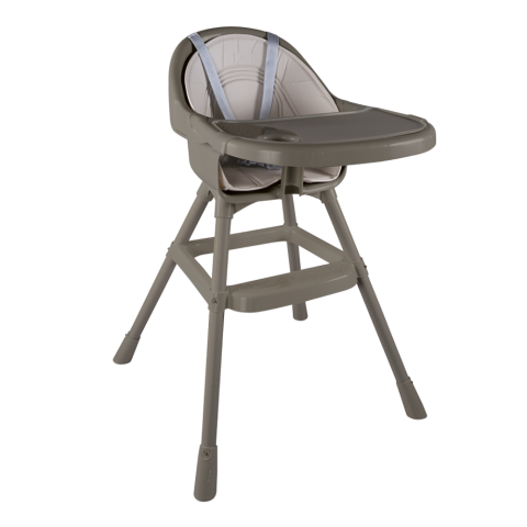 EduclassReseller - Scaun de masa premium cu perna - Gri