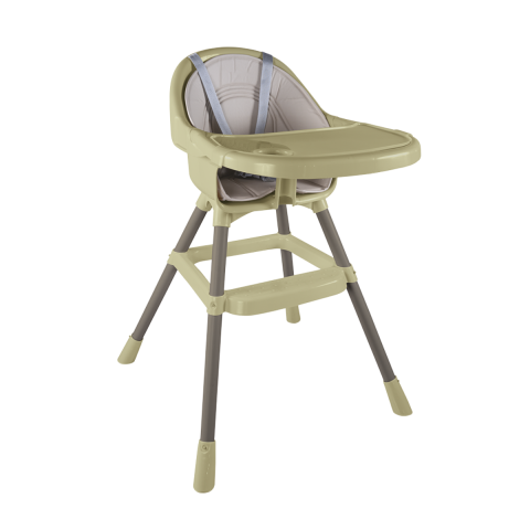 EduclassReseller - Scaun de masa premium cu perna - Verde Eco