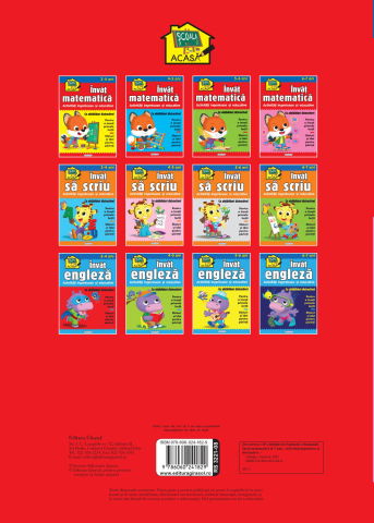 10 - 25 LEI - Scoala acasa - Invat matematica 6-7 ani
