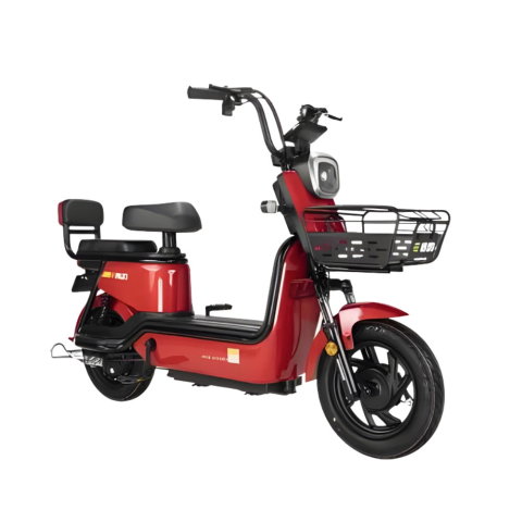 Import - Scuter Electric KUGE, Saige, Fara Permis, Motor 500W, Baterie 48V20Ah, Autonomie 60km, 153x40x85 cm, Viteza Maxima 25km/h, Rosu