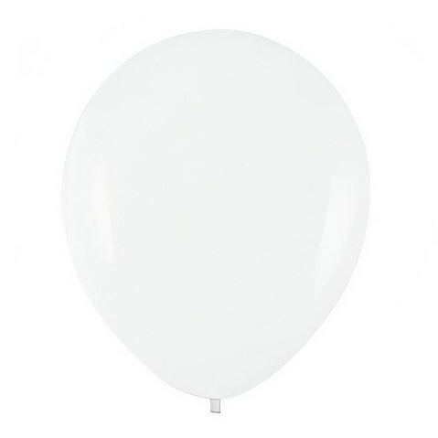 Best deals - Set 10 Baloane din Latex, Flippy, Model Party, 13 cm, Albe, 2.2 g