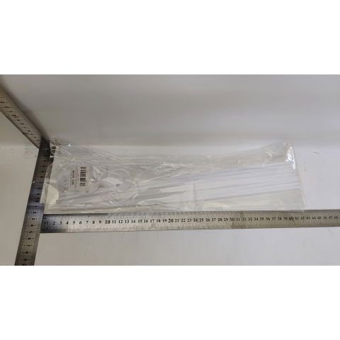Petrecere - Set 10 Bete cu Rozete pentru Baloane, Flippy, Suporturi de plastic, Usor de instalat, Reutilizabil, Pentru aniversare, Nunta, Ziua de Nastere, Decor, 40 cm, Transparente