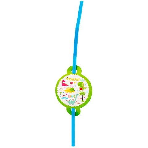 TeoMarket - Set 10 Paie, Flippy, Colectia Dino Park, 26 x 7 cm, din Carton/Plastic, Multicolor