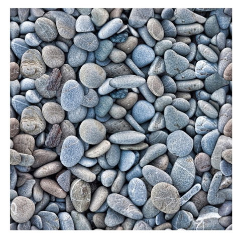 Import - Set 10 x Placi Tapet Autocolant 3D cu Imitatie de Pietre Mici, pentru Perete Bucatarie Sufragerie, Usor de Curatat, Rezistent la Apa, Autoadeziv, 30x30 cm, Gri