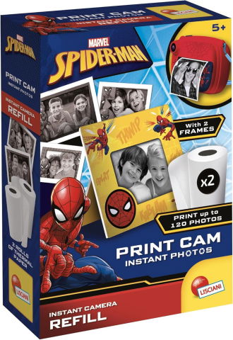 Jucarii dezvoltare imaginatie - Set 2 role rezerva pentru Camera foto instant - Spiderman