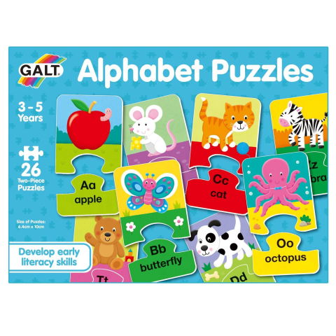 Puzzle-uri clasice - Set 26 de puzzle-uri Alfabet (2 piese)