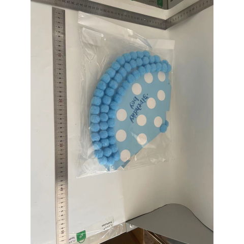 Accesorii Petrecere - Set 6 Coifuri Birthday Boy, Flippy, pentru Petrecere, Tematica Aniversare, Model cu Buline, Albastru