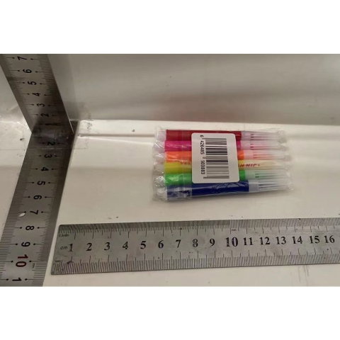 TeoMarket - Set 6 Markere Colorate, Flippy, pentru Hartie Mini Imprimanta Foto Portabila, Multicolor