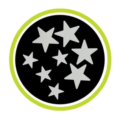 10 - 25 LEI - Set 8 stele reflectorizante