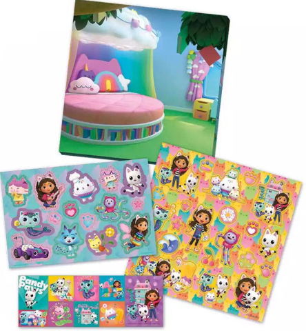 Jucarii arta si creativitate - Set abtibilduri - Gabby's Dollhouse