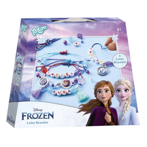 Jucarii arta si creativitate - Set bratari cu litere - Frozen