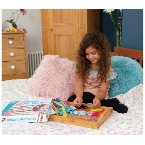 Lucru manual - Set creatie - Bentite cu floricele