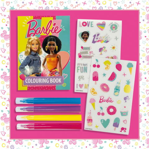Jucarii arta si creativitate - Set creativ - Bagajul lui Barbie